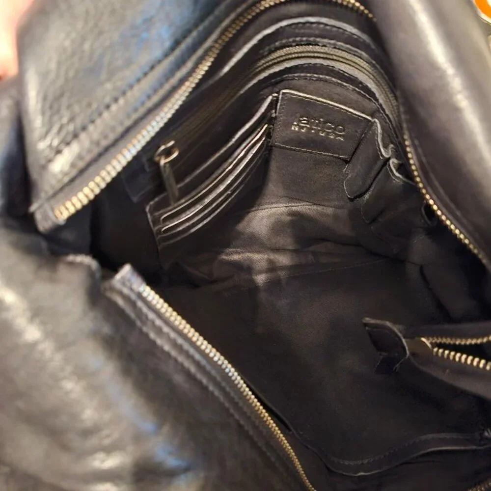 Latico Black Leather Hobo Bag - Picture 8 of 12